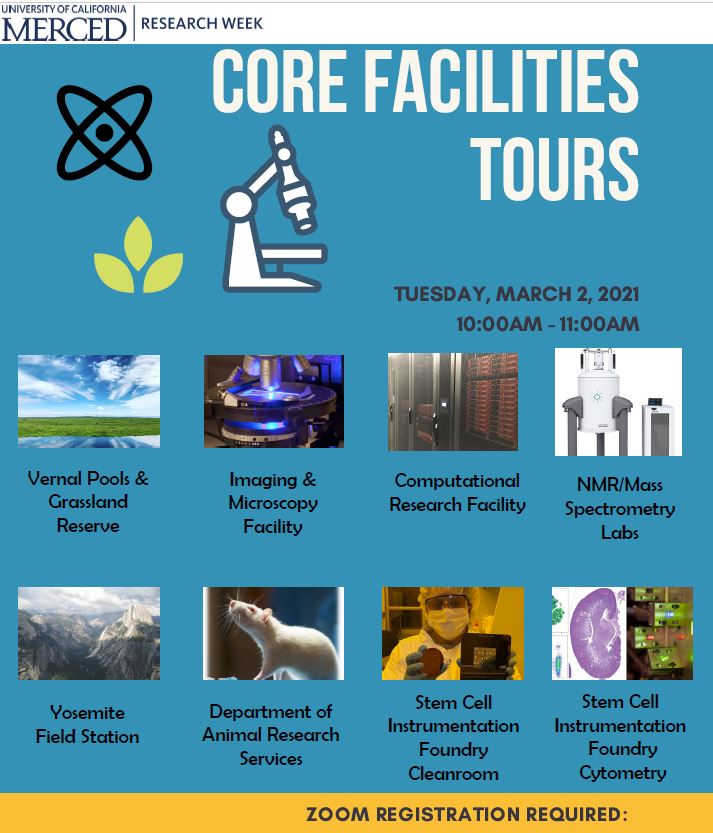 UC Merced Core Facilities Virtual Tours Merced Community Calendar