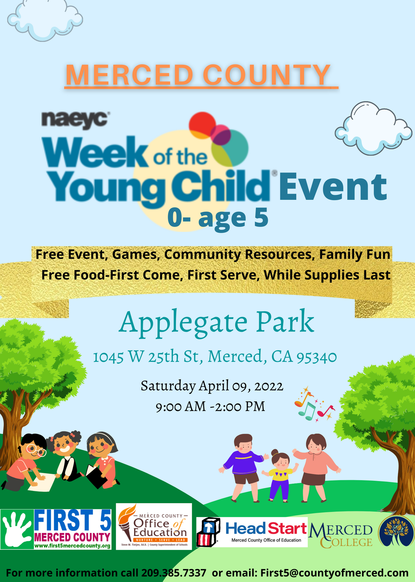 Week of the Young Child Merced Event Merced Community Calendar